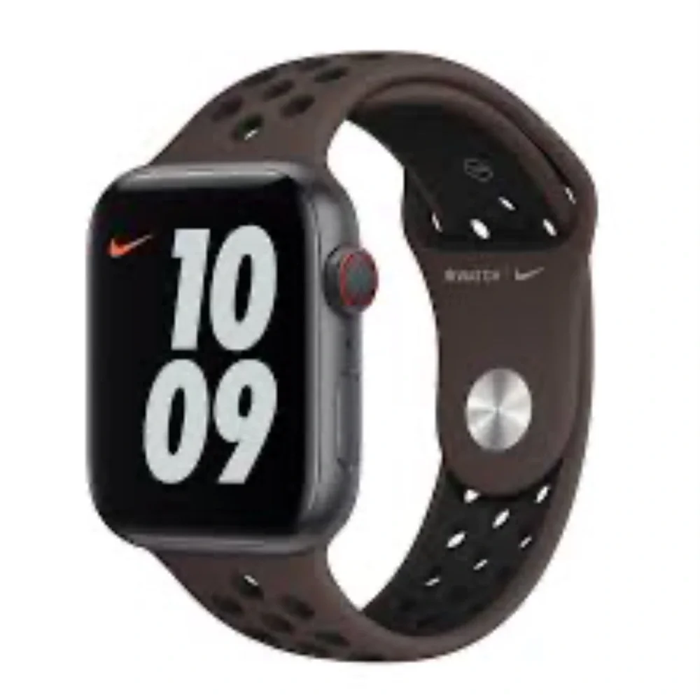 Ironstone/Black Nike Sport Band for Apple Watch